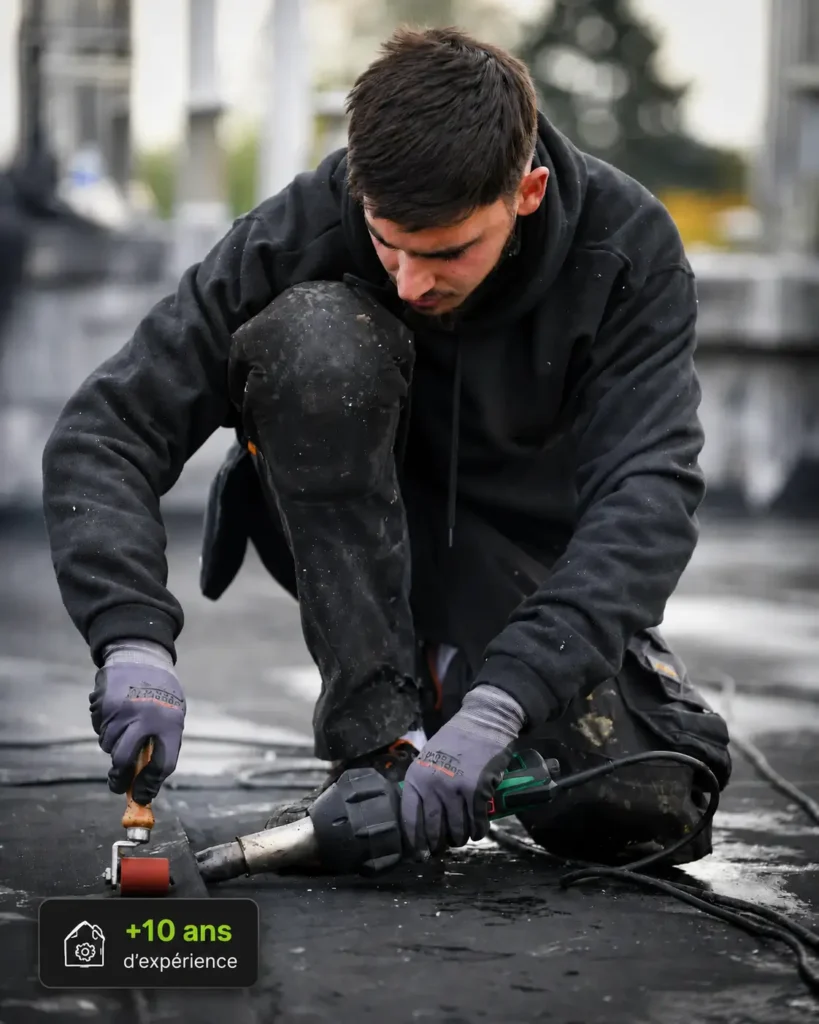 Équipe spécialisée en toiture plate à Bruxelles